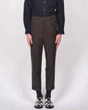 Yohji Yamamoto Pour Homme glitter thread trousers