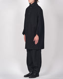Yohji Yamamoto shoulder-less coat