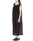 Yohji Yamamoto sheer box pleat dress