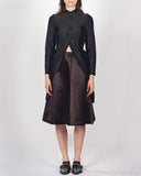 COMME des GARÇONS asymmetric fitted long eastern jacket