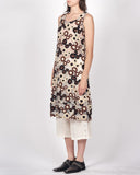 COMME des GARÇONS tricot circle embroidered sheer dress
