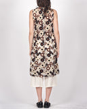 COMME des GARÇONS tricot circle embroidered sheer dress