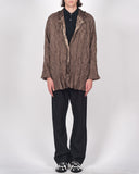 Issey Miyake reversible crinkle jacket