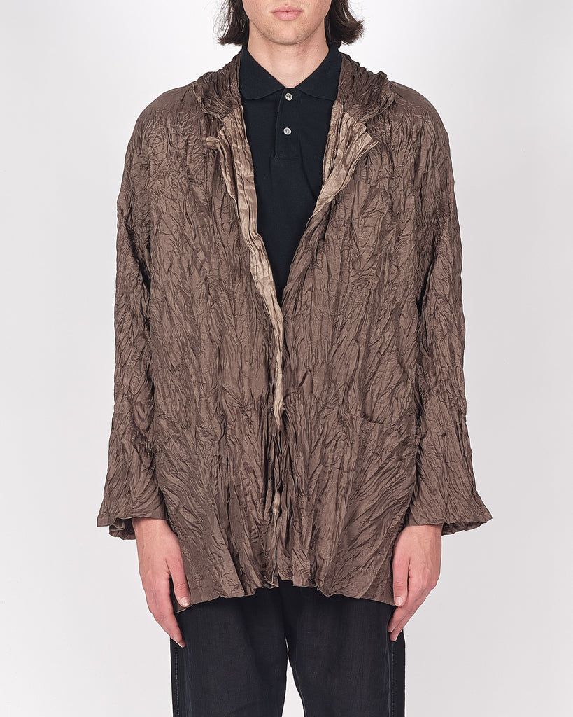 Issey Miyake reversible crinkle jacket