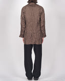 Issey Miyake reversible crinkle jacket