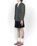 COMME des GARÇONS HOMME White Label lustrous seersucker jacket