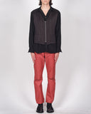 COMME des GARÇONS HOMME PLUS slim vinyl trousers