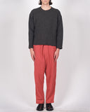 COMME des GARÇONS HOMME cropped knit sweater