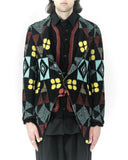 COMME des GARÇONS HOMME PLUS lace buttoned cardigan