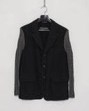 COMME des GARÇONS Homme Plus knit sleeve jacket