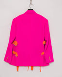 Walter van Beirendonck seatbelt strap jacket