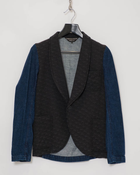 COMME des GARÇONS Homme Plus denim jacquard jacket