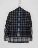 COMME des GARÇONS Homme Plus two way tartan jacket