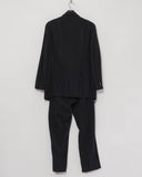 Yohji Yamamoto Pour Homme modular leather suit