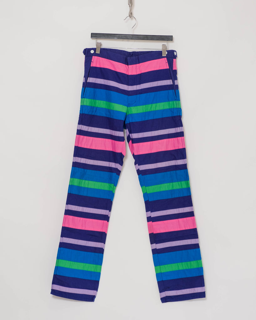 COMME des GARÇONS colourful striped pants