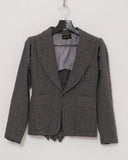 COMME des GARÇONS ruffle back jacket