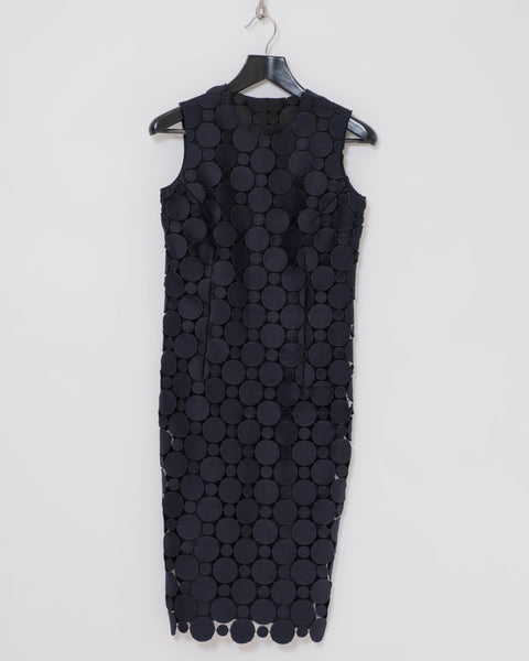 COMME des GARÇONS embroidered circles dress