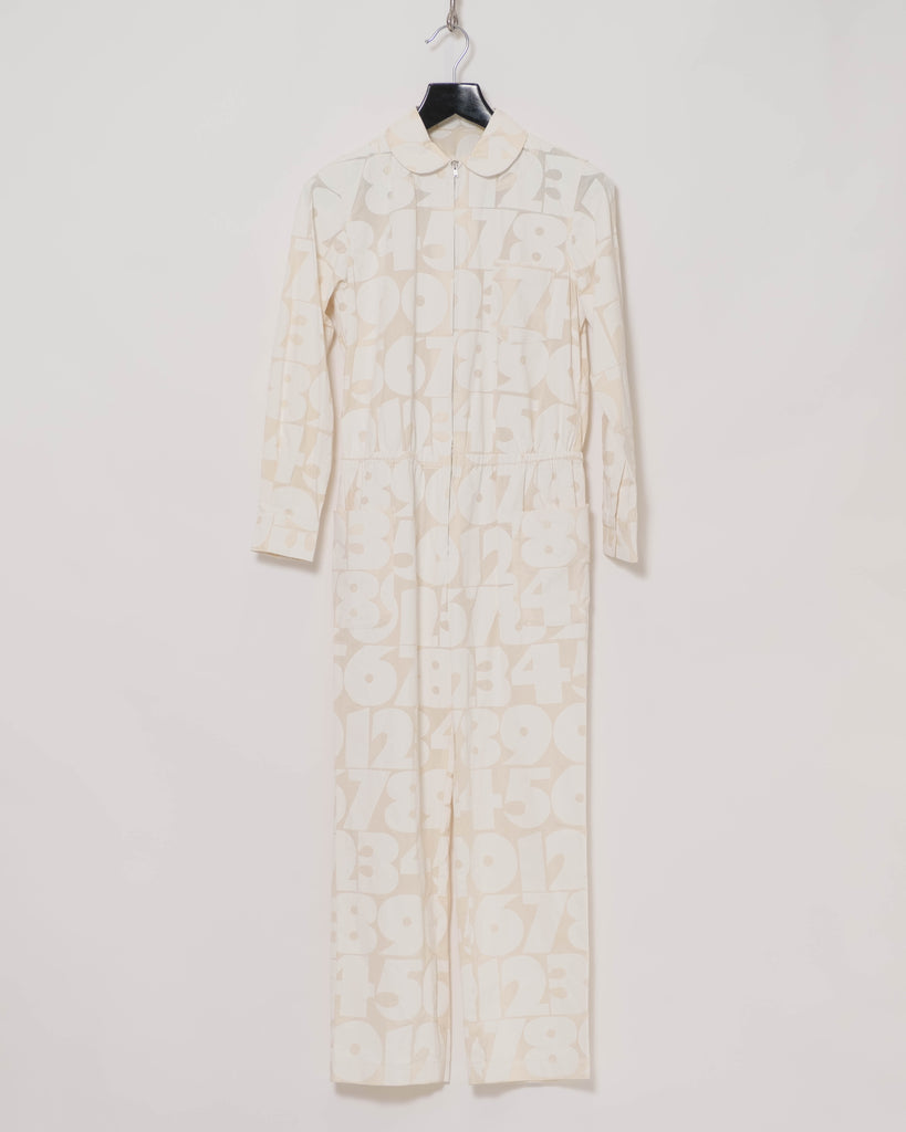 COMME des GARÇONS numbered jumpsuit