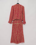 Junya Watanabe bouclé suit