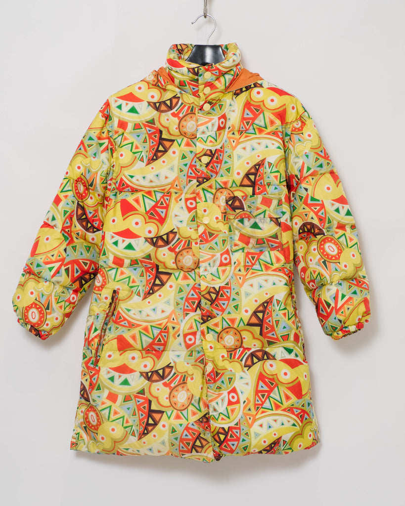 Yohji Yamamoto Pour Homme kaleidoscopic puffer
