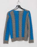COMME des GARÇONS Homme Plus striped link knit