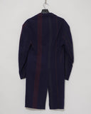 Yohji Yamamoto striped out coat