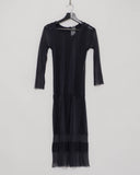 COMME des GARÇONS sheer paneled dress