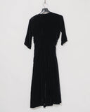 JUNYA WATANABE ruptured velvet dress