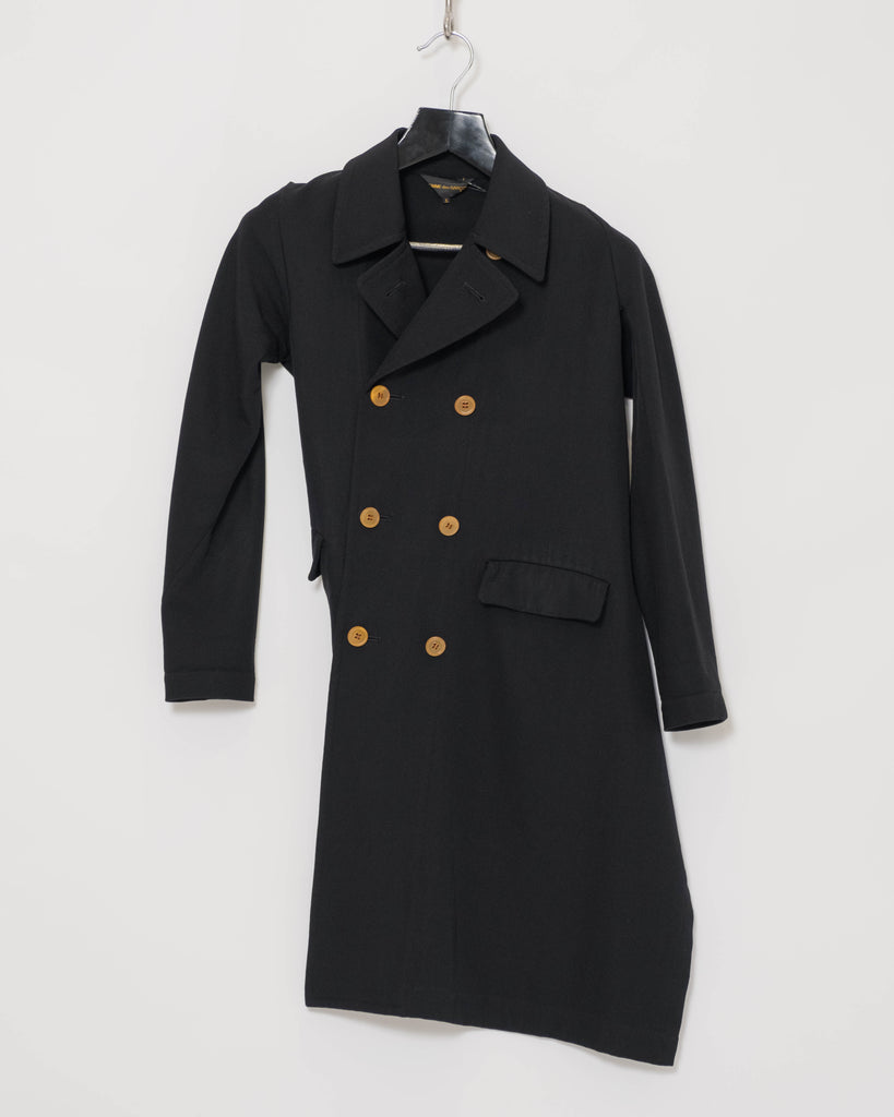 COMME des GARÇONS skewed wrap coat