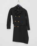 COMME des GARÇONS skewed wrap coat