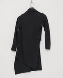 COMME des GARÇONS skewed wrap coat