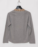 COMME des GARÇONS Homme Plus rose motif knit