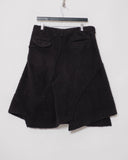 COMME des GARÇONS Homme Plus twisted furry shorts