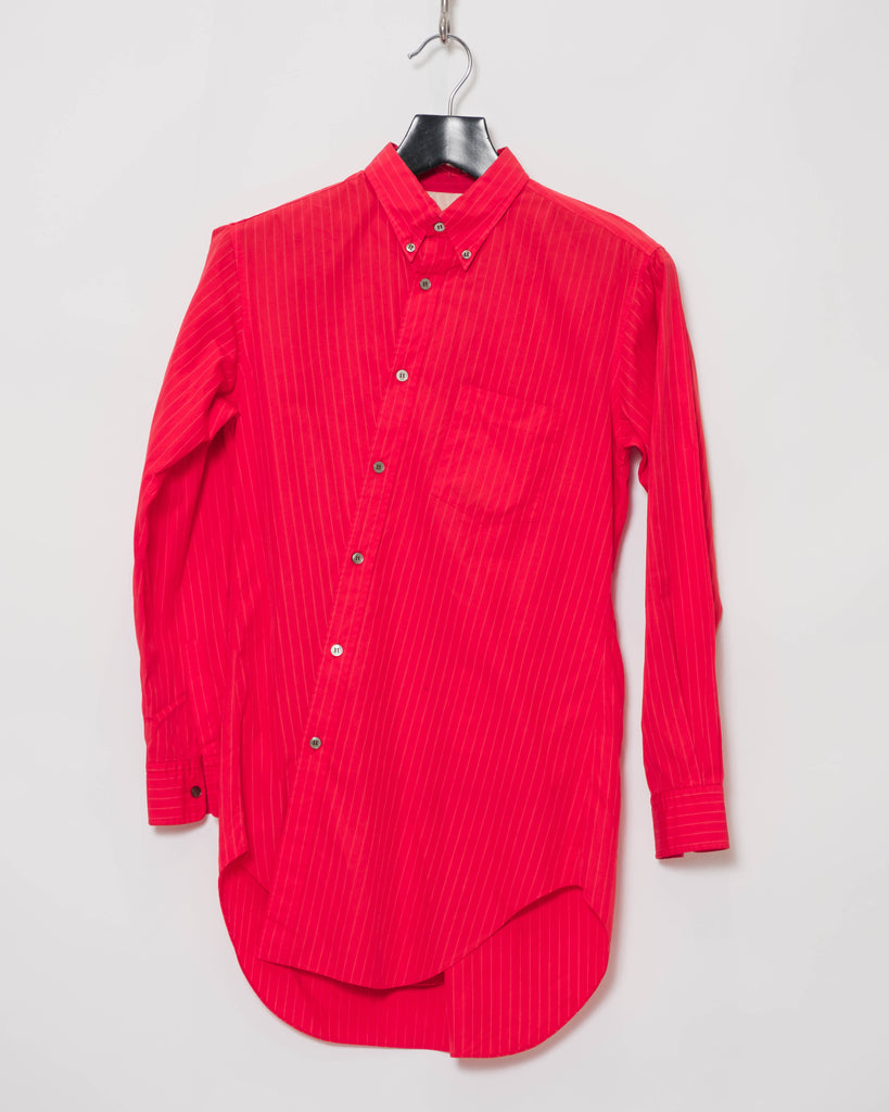 COMME des GARÇONS Homme White ripe stripe shirt