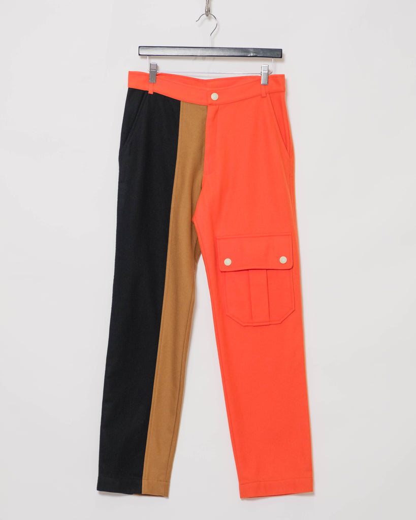 Walter Van Beirendonck panelled pants