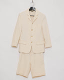 COMME des GARÇONS Homme Plus waffle shorts suit
