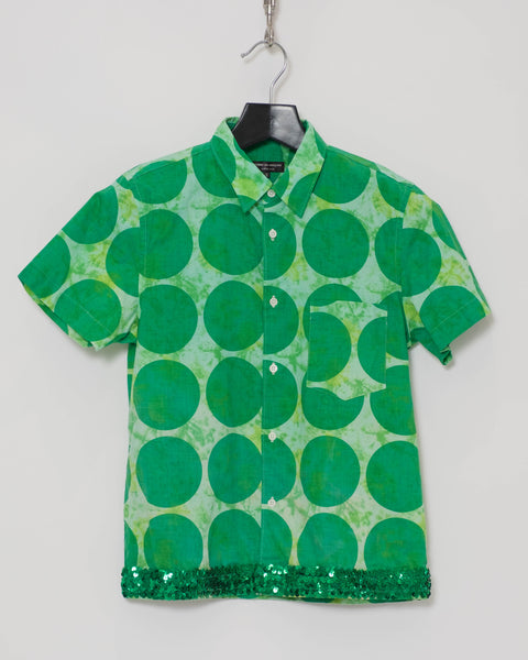 COMME des GARÇONS Homme Plus tie dye circles shirt