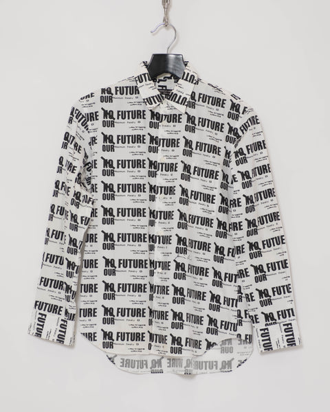 COMME des GARÇONS Homme Plus no future shirt