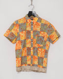 COMME des GARÇONS Homme Plus tie dye checkerboard shirt
