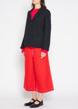 Yohji Yamamoto Y's wool cropped blazer