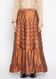 Yohji Yamamoto quilted paisley skirt
