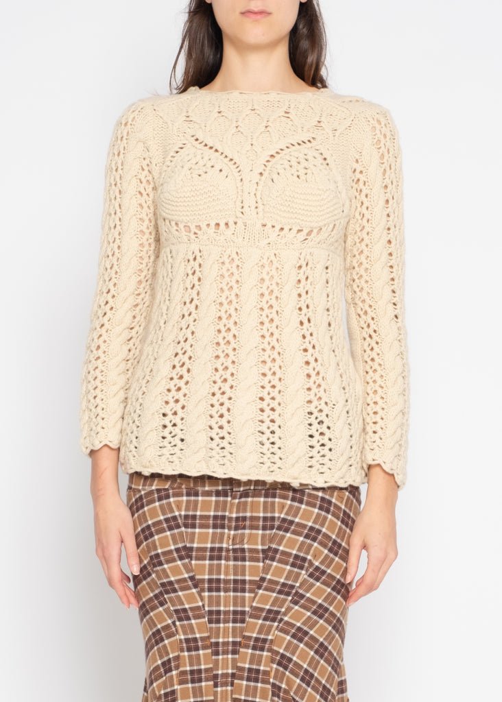 Tao COMME des GARÇONS bustier knit