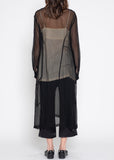 COMME des GARÇONS sheer shirt dress
