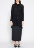 Yohji Yamamoto long back pockets shirt