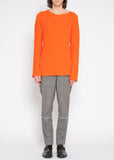 Yohji Yamamoto Pour Homme orange juice sweater