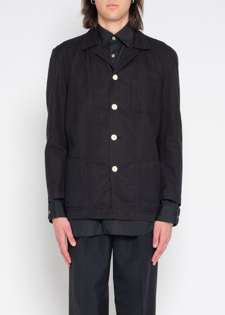 COMME des GARÇONS HOMME white label mail man jacket