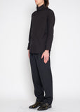 Yohji Yamamoto Y's cubist collar shirt