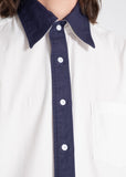 Yohji Yamamoto Y's detachable placket and collar shirt