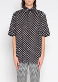 Yohji Yamamoto Pour Homme polka dot short-sleeve shirt