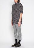 Yohji Yamamoto Pour Homme polka dot short-sleeve shirt
